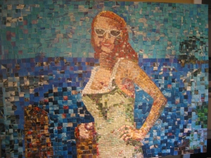 50's Girl Mosaic